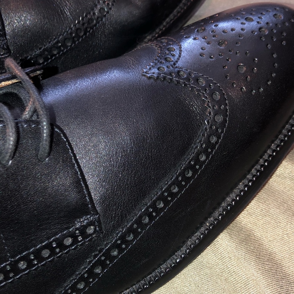 Men’s Cole Haan wing tip dress shoes size 13 - Picture 8 of 16